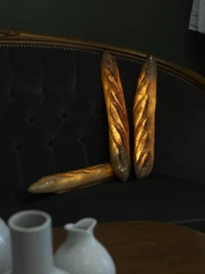 ACTUAL BAGUETTE LIGHT - BATTERY POWERED